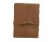 Handmade Soft Leather Journal Bound Strap Leather Writing Journals Diary Cotton 120 Blank Pages
