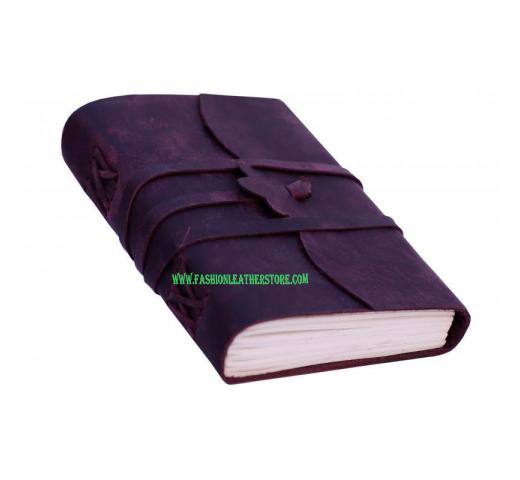 antique bound soft leather diary leather journal