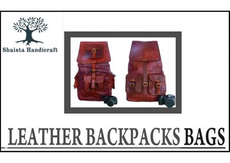 Leather Backpacks Bags