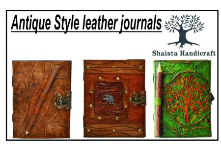 Antique Style Leather Journals