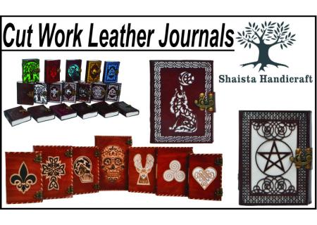 Cut Work Leather Journals