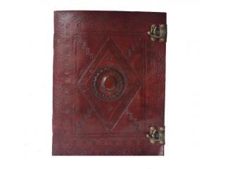Vintage Leather Journal Travel Diary For Men & Women 