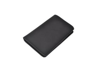 Vintage Genuine promotional Handmade credit leather card holder Cash Money Purse Wallet