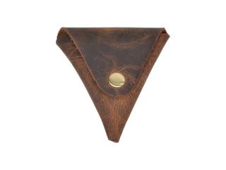 Vintage New Genuine Handmade Crazy Horse Leather Coin Holder and earphone holder Pouch