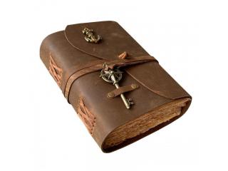 Antique Key Leather Journal
