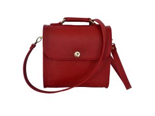 Handbag Shoulder Red Buffalo Leather Bag
