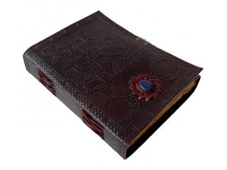 Wholesaler Handmade Grimoire Mythological Book Of Shadows Stoned Leather Journal Book Of S