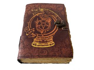 Leather Journal Note Book Multicolor book of shadows Antique Style Handmade Eye Printed St