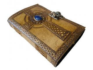 Antique Unlined Vintage Leather Journal With Lock Blank Journal Personal Organizer Writing