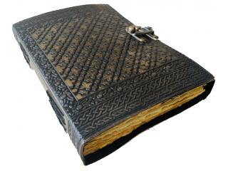 Antique Embossed Dragon Book Of Shadow Leather Journal Embossed Writing Notebook Antique Bound Handmade Leather Daily Notepads For Unisex Blank Paper