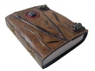 Handmade Charcoal Vintage Leather Journal