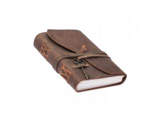 Handmade Antique Leather Bound Brown Journal