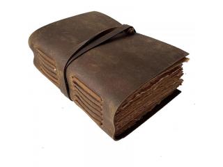  Bound Tan Wrap Journal Antique Handmade Leather Journal