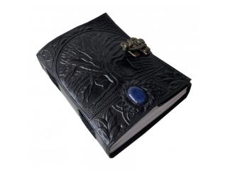 tree of life embossed leather journal