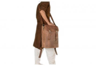 Leather Backpack Rucksack Travel Bags