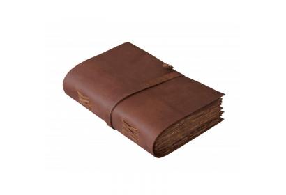 Handmade Paper Leather Journal Bound Writing Notebook