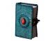 Leather Journal Embossed Single Red Stone Notebook & Sketchbook With Side Stitching Journals Handmade Diary For Man And Woman