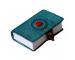 Leather Journal Embossed Single Red Stone Notebook & Sketchbook With Side Stitching Journals Handmade Diary For Man And Woman