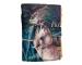 Handmade horse Print Design Vintage deckle Paper Leather Printed Journal Notebook journals For Men And Women Craft Unlined