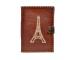 Leather Journal Wholesaler New Design Eiffel Tower Cut Work Leather Journal Notebook