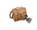 Handmade Natural Brown Pure Goat Leather Bag