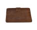 Men's Genuine Crazy Horse Leather Thin Wallet ID Money Credit Card Slim Holder
