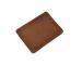 Handmade Hunter Leather Genuine Leather Multi Credit Card Holder Business Men Debit Card Pocket Wallet