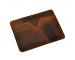 Handmade Hunter Leather Genuine Leather Multi Credit Card Holder Business Men Debit Card Pocket Wallet