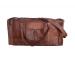 Handmade Leather Travel Luggage Bag