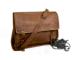 handmade leather briefcase