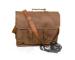 Vintage Leather Satchel Briefcase Bag