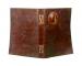  Leather Journal Distressed Leather Handmade Notebook Tiger Eye Stone Diary Sketchbook Travel Blank Book Brown