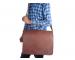 mens brown leather laptop bag