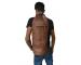 Men's vintage Goat leather rucksack Travel overnight weekend backpack from India 