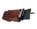 Real Goat Rucksack Back pack Unisex Genuine Leather Bag With Pockets Outside
