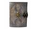 Triple Moon Leather Journal Book Of Shadows Antique Design With Centre Compass Journal For Unisex Unlined Deckle Edge Paper 200 Pages, Leather Blank Book