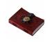 Medieval Leather Journal With Metal Embossing And Buckle Closure Embossed Notebook