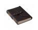 Vintage Handmade Black Soft Leather Antique Design Bound Notebook