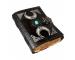 Triple Moon Design Leather With Witch Stone Leather  Journal