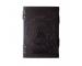 Pentagram Leather Journal, Large Celtic Embossed, Leather Journal With Lock, Grimoire, Notebook, Journal With Stone (10×7) Inches