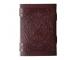 New Pentagram Leather Journal, Large Celtic Embossed, Leather Journal With Lock, Grimoire, Notebook, Journal With Stone (10×7) Inches