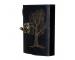 Handmade Notebook Double Color Tree Of Life Design Leather Journal Embossed Craft Unlined Paper Journals For Unisex Book Of Shadows