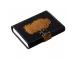 Black Soft Leather Handmade Journal Antique God Buddha Design Emerging Embossed Cut Work Notebook