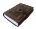 Wholesaler Handmade Charcoal Vintage Leather Journal Stoned Spell Book Of Shadows Leather Journal With C Lock For Unisex Cotton Paper 240 Pages Notebook Sketchbook 7x5