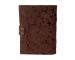 Antique Leather Journal Book Of Shadows Journal For Unisex Unlined Deckle Edge Paper 200 Pages, Leather Blank Book