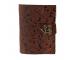 Antique Leather Journal Book Of Shadows Journal For Unisex Unlined Deckle Edge Paper 200 Pages, Leather Blank Book
