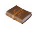 Soft Leather Journal Handmade Dolphin Hard Embossed Antique Design Notebook