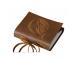 Soft Leather Journal Handmade Dolphin Hard Embossed Antique Design Notebook & Sketchbook