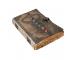  Double Snake With 7 Stone Antique Design Leather  Journal