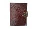 Leather Journal Notebook - Dragon Under Tree Of Life Leather For Men And Women - Craft Unlined Cotton Paper 240 Pages, Leather Book Diary Pocket Notebook